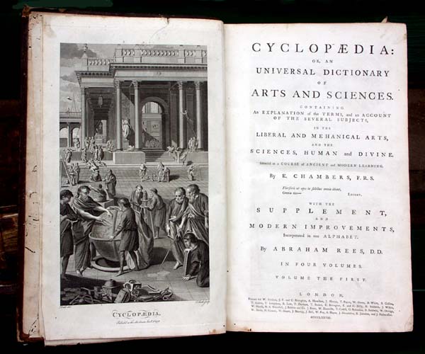 Chambers's Cyclopaedia 1778