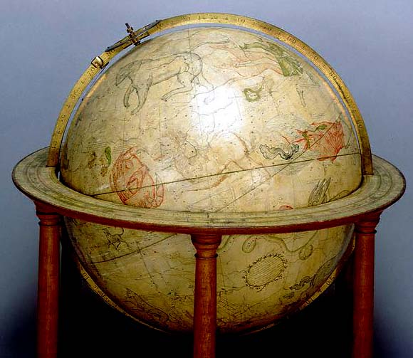 Senex celestial table globe1730