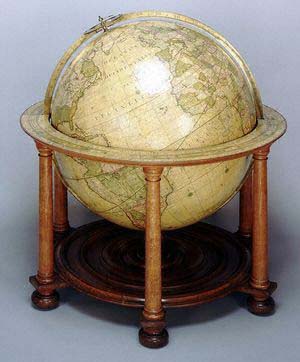 Senex terrestrial table globe1730  